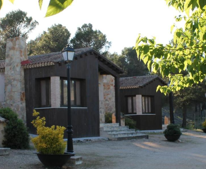 Foto de la entrada a villa Casas Rurales el Cerrete de Haro