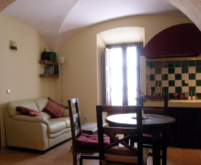 Foto de la sala de estar de la Casa Romana Aqua libera