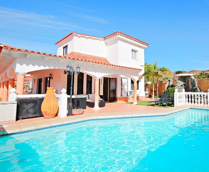 Foto de Luxury Villa Lucia tomada desde la zona de la piscina