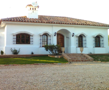 Foto de la entrada a Villa Casa Rural Alavesa