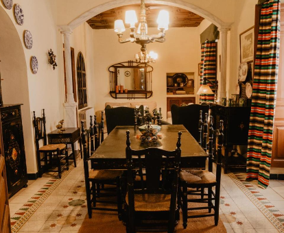 Foto del comedor interno de Casa Rural Cortijo Rubiales
