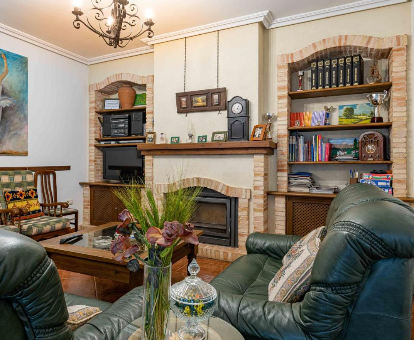Foto de Casa rural Crisalva donde se puede ver su sala de estar