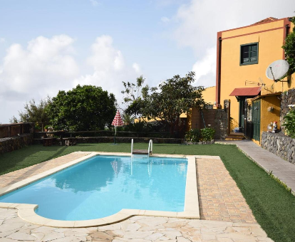 Foto de villa Casita Orotava donde se Observa la zona de la piscina