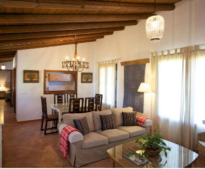 Foto de la sala de estar en Villa Las Tobas