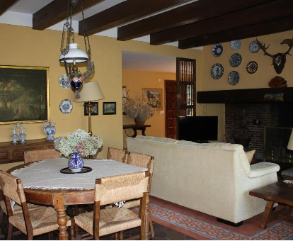 Foto de la sala de estar de Villa rancho La Herradura