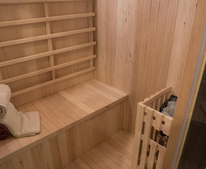Foto de la sauna
