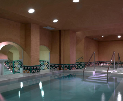 Foto de las piscinas cubiertas del spa